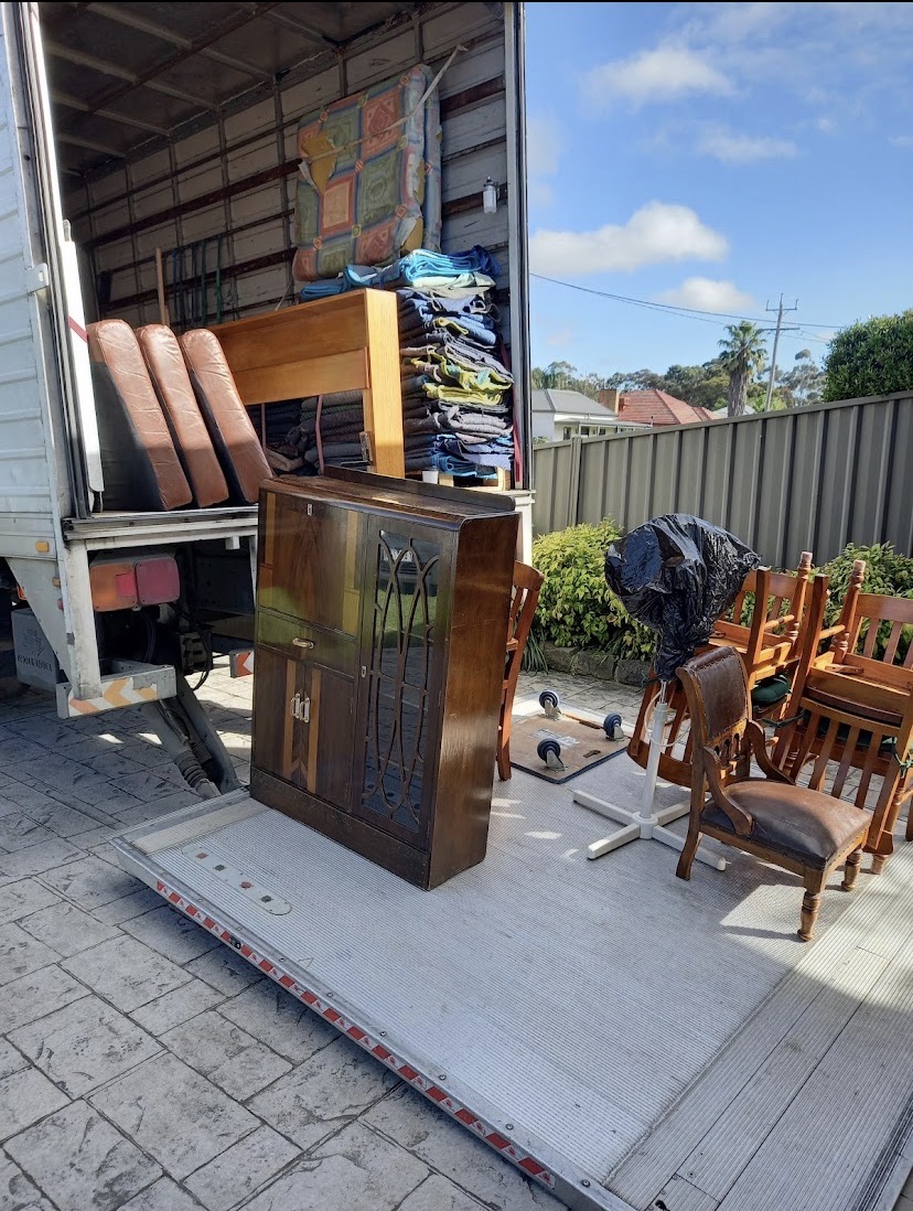 Michael Lee Removals crew loading a truck in Whittlesea